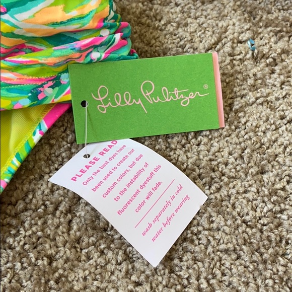 Shady Lady bikini bottoms Lagoon Sarong NWT1 - Picture 3 of 6